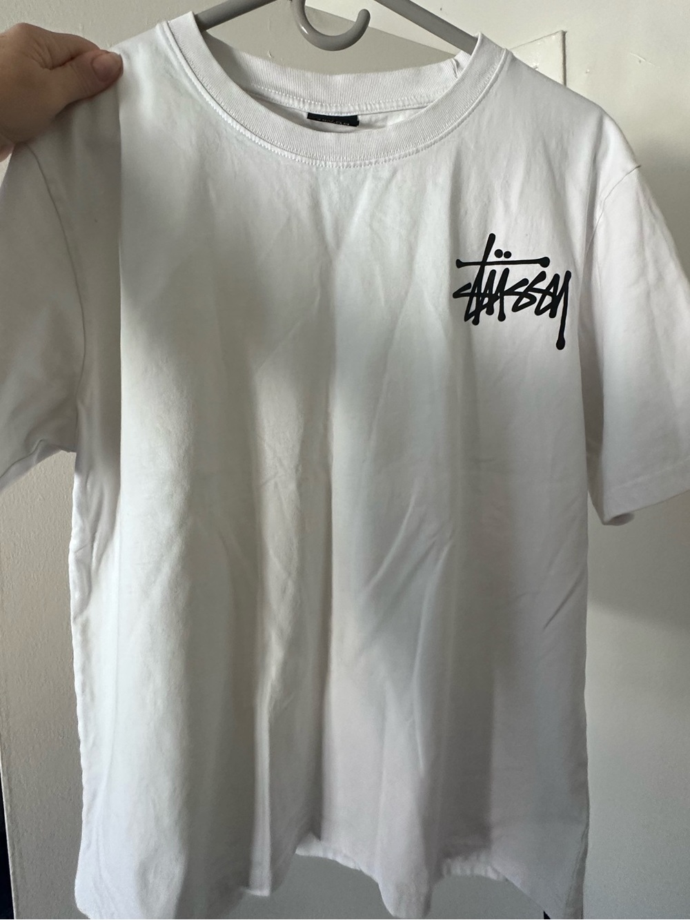 STUSSY TEE WASHED NEVER WORN THICK 100 COTTON LIKE NEW